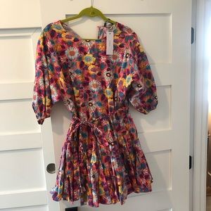 Pink Flower dress perfect for spring